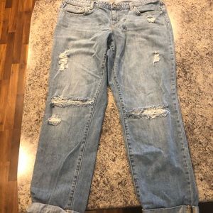 Gap Sexy Boyfriend Fit crop jeans